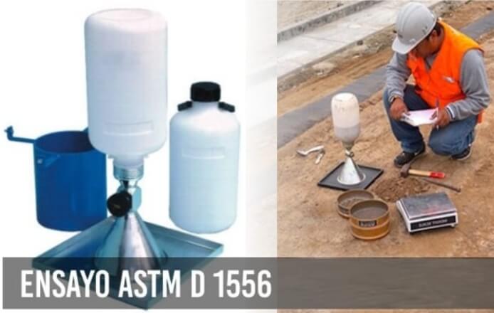 VENTA DE ARENA CALIBRADA para la ejecucion del ensayo ASTM D1556